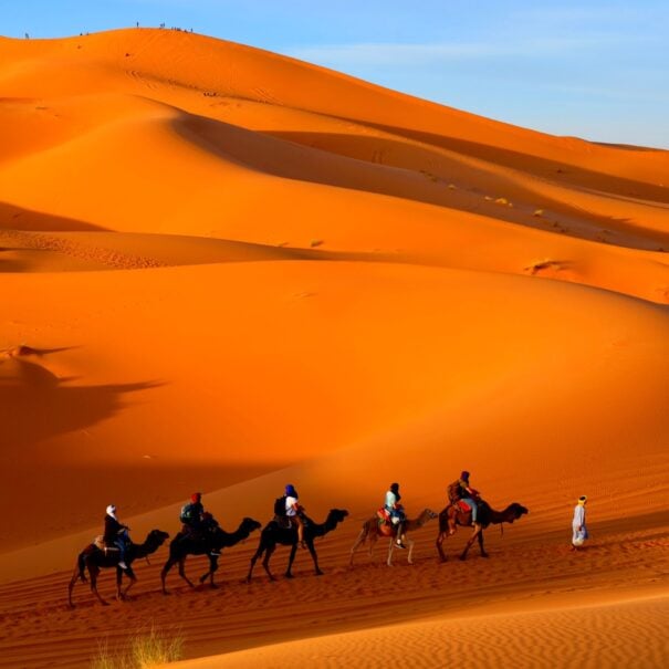 Excursión de 4 días de Rabat a Marrakech pasando por el desierto de Merzouga