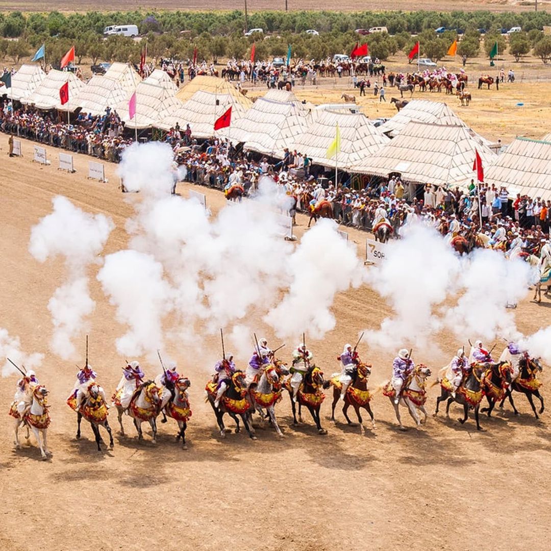 La Fantasia (Tbourida) In Marocco