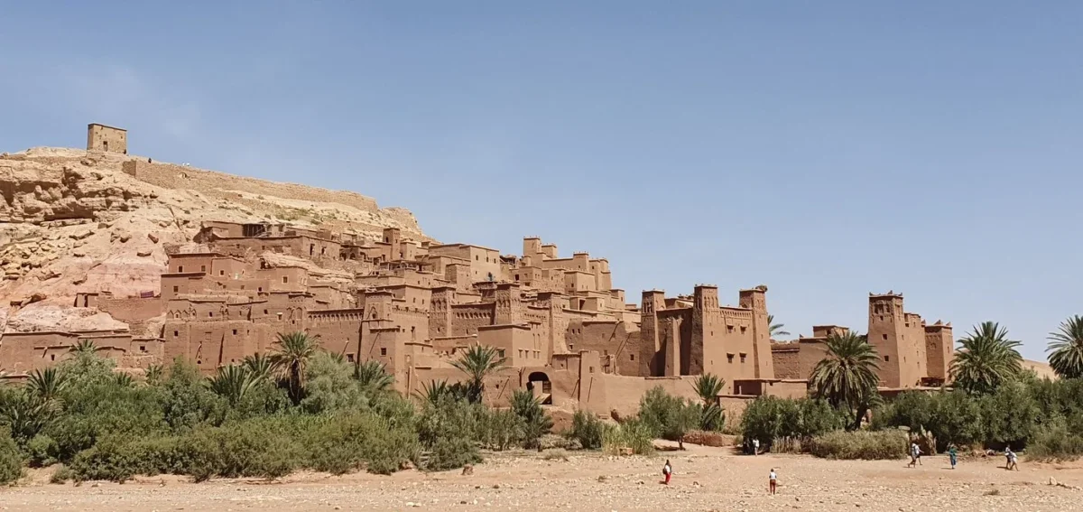 Ait Ben Haddou Kasbah visit during a 3 days desert tour from Marrakech to Merzouga