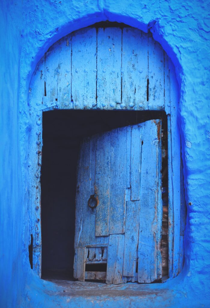 Moroccan doors Chefchaouen