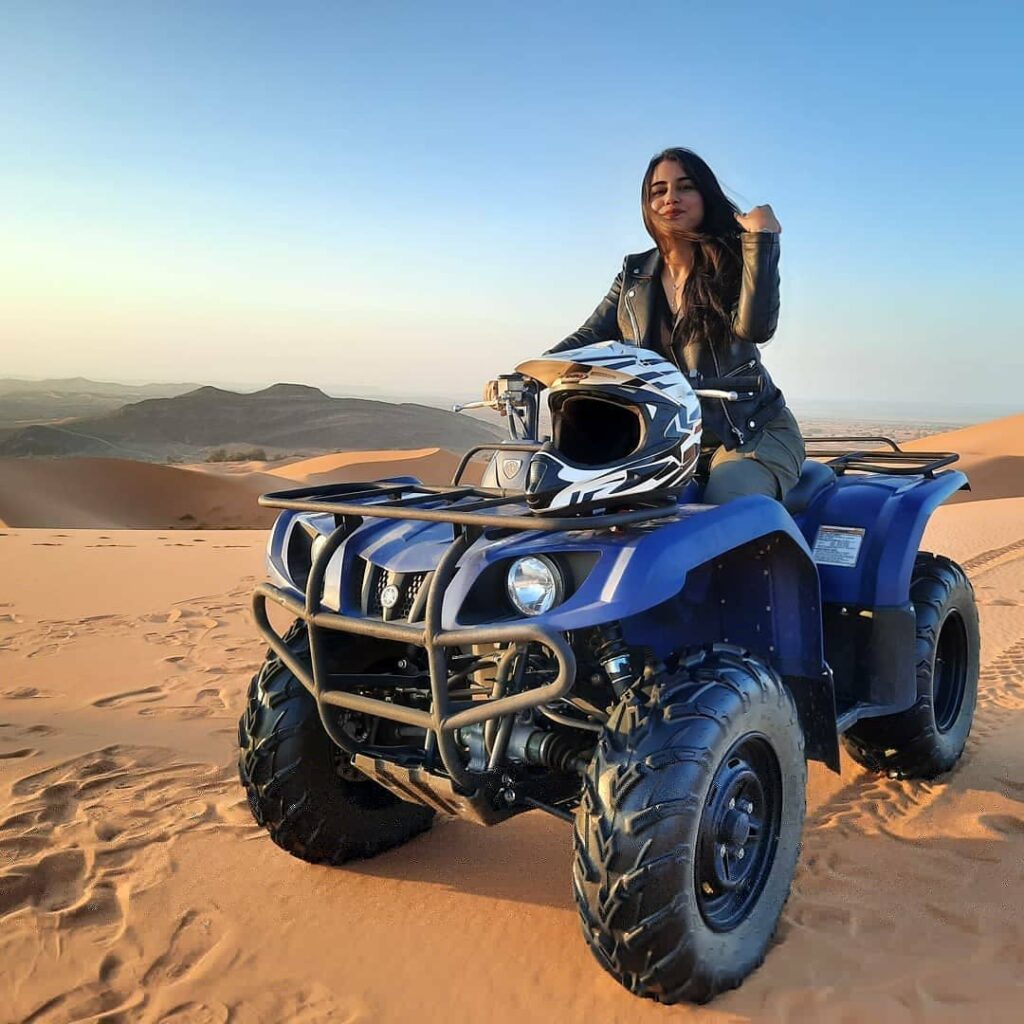 ATVs quad biking in Merzouga Morocco