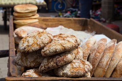 Bread in Morocco