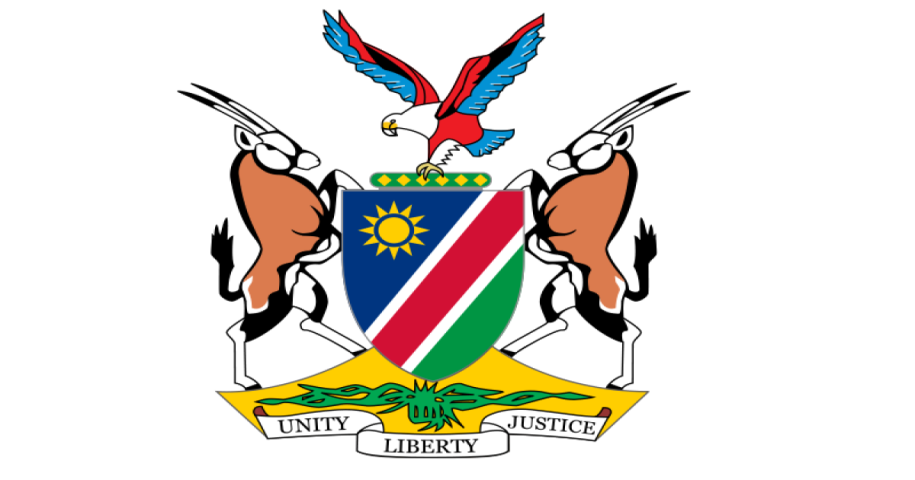 NAMIBIA FLAG NATIONAL, PRESIDEN, COAT OF ARMS