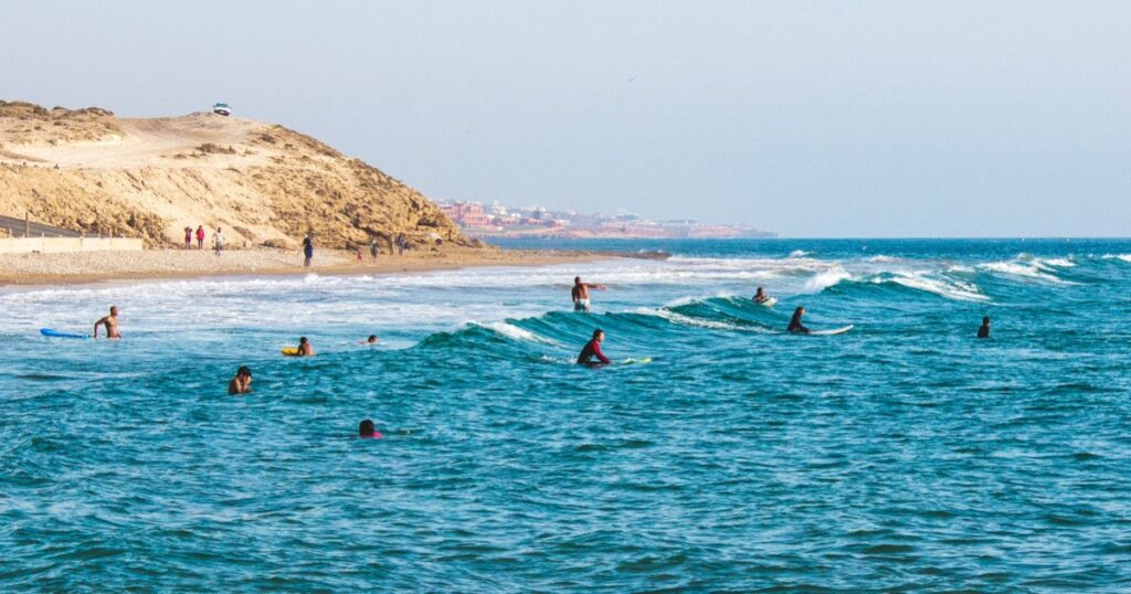 Surfing in Taghazout