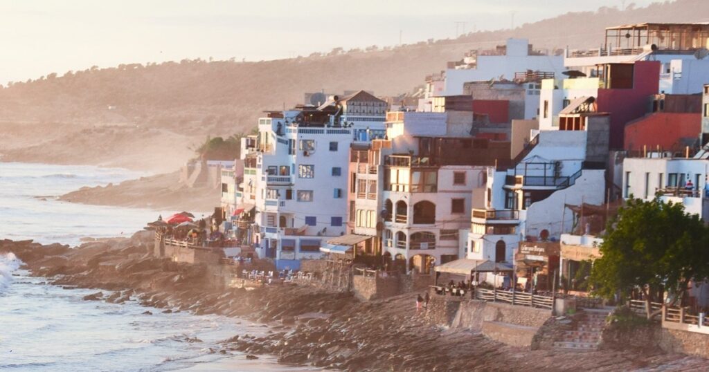 Surfing in Taghazout