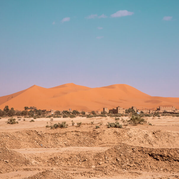 A sand dune in the middle of a desert A sand dune in the middle of a desert. .