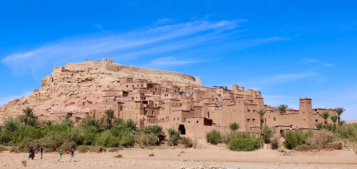 Ait Ben Haddou Kasbah visit during a 4 days desert tour from Marrakech to Merzouga