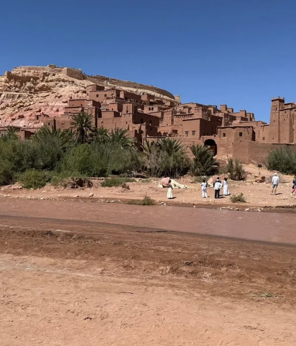 Kasbah de Ait Ben Haddou en la ruta del desierto de Marrakech a Merzouga