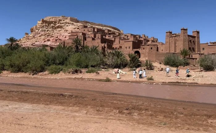 Kasbah de Ait Ben Haddou en la ruta del desierto de Marrakech a Merzouga