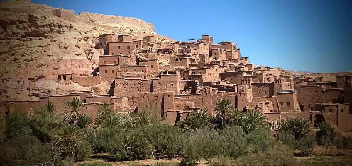 Ait Ben Haddou kasbah during the 5 days desert tour from Marrakech to Fes via Merzouga