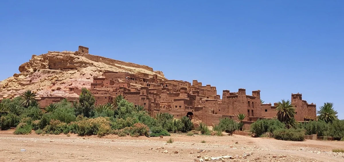 Ait Ben Haddou Kasbah during a 7 days Morocco tour from Casablanca to Marrakech