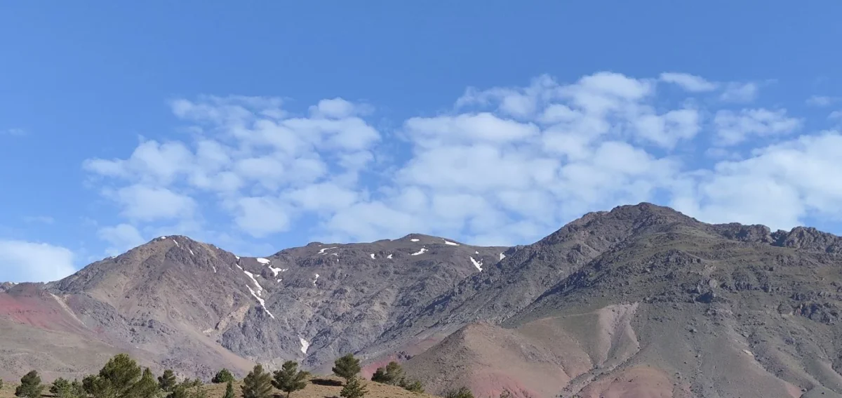 High Atlas Mountains landscape during a private road trip through Morocco
