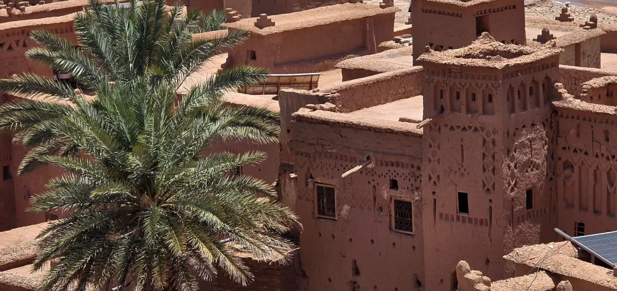 Ait Ben Haddou kasbah on a 2-day tour from Fes to Marrakech