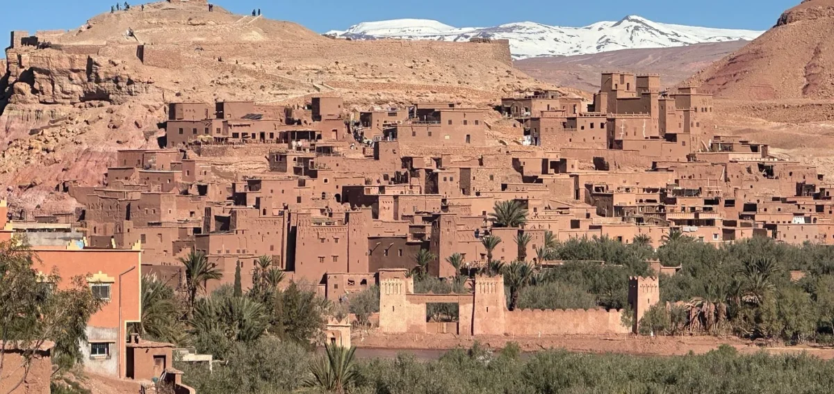 Ait Ben Haddou during the 3-day desert tour from Fes to Marrakech