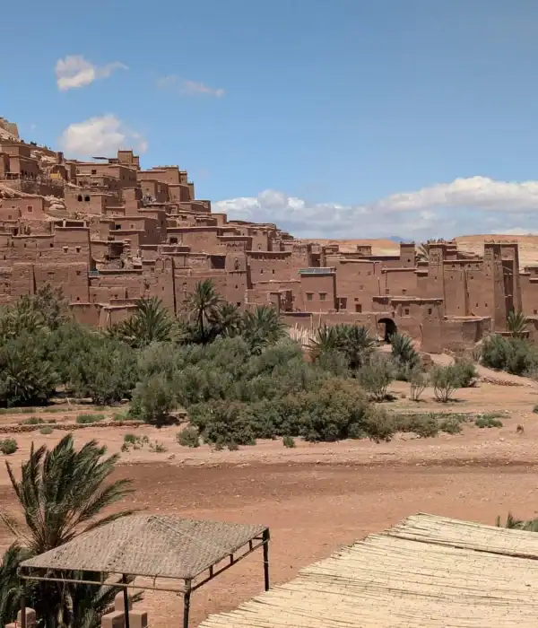 Kasbah de Ait Ben Hadu cerca de Uarzazat en un tour privado de 4 días desde Fez a Marrakech