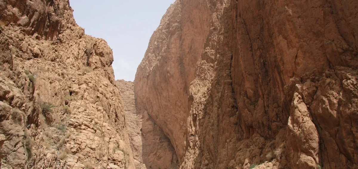 Todra Gorge near Tinghir during the 7-day Agadir to Merzouga desert tour