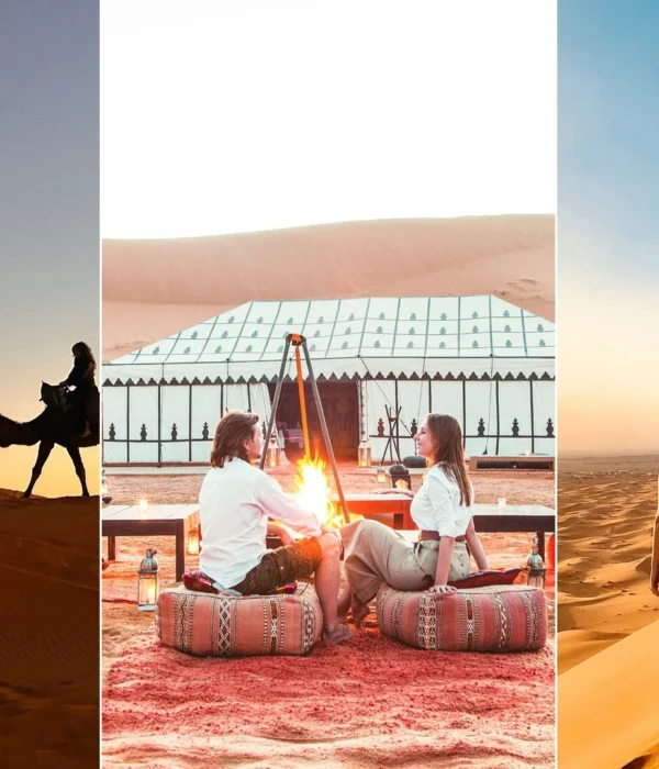 Paseo en camello, campamento del desierto y dunas de Merzouga en un tour de 3 días de Errachidia a Merzouga por el desierto.