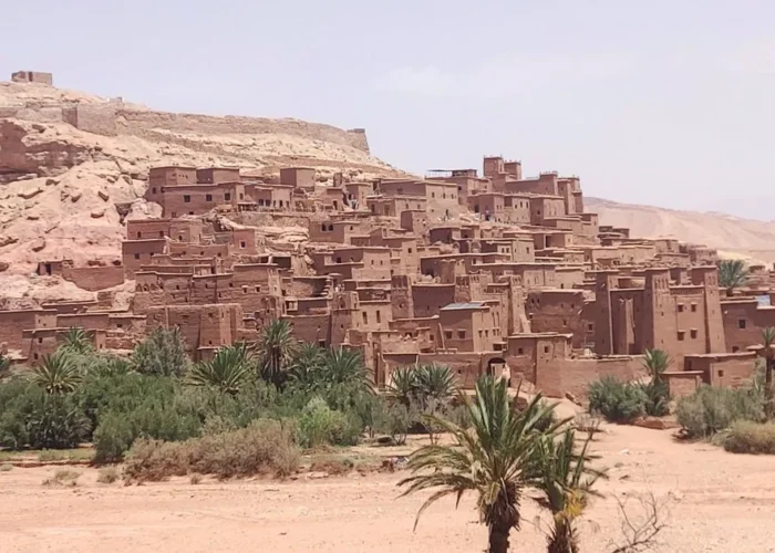 Ait Ben Haddou kasbah near Ouarzazate on the 3 days tour to Fes via Merzouga Desert