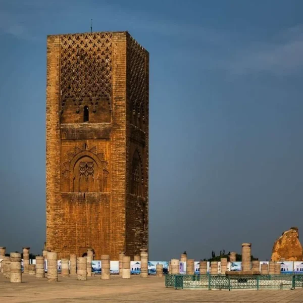 Hassan Tower in Rabat, Morocco