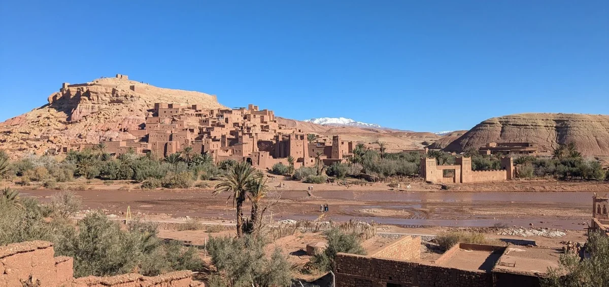 Ait Ben Haddou Kasbah during an 8 days Morocco tour from Casablanca to Marrakech